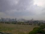 A view of NH-8 from top my office building